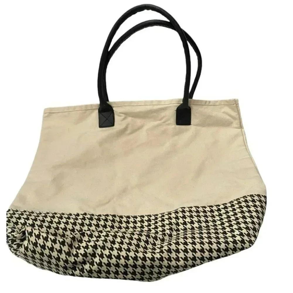 Monogram “R” canvas tote‎